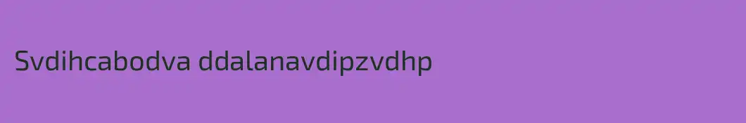 Svdihcabodva ddalanavdipzvdhp